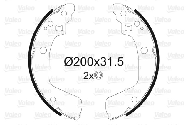 PABUCLU FREN BALATASI SUZUKI SWIFT II PABUCLU FREN BALATASI BINEK