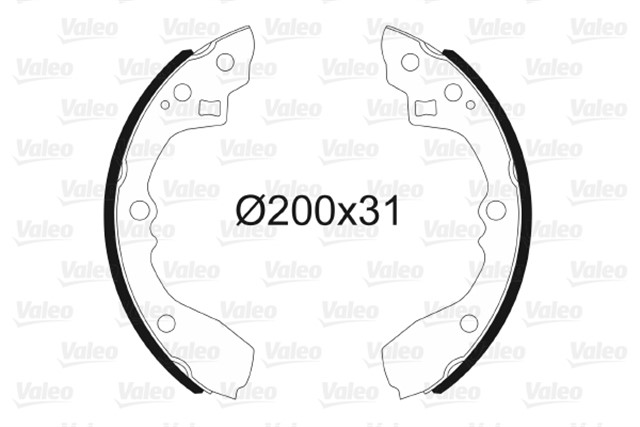 PABUCLU FREN BALATASI KIA RIO PABUCLU FREN BALATASI BINEK