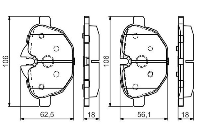 FREN BALATASI ARKA BMW F10 F11 G30