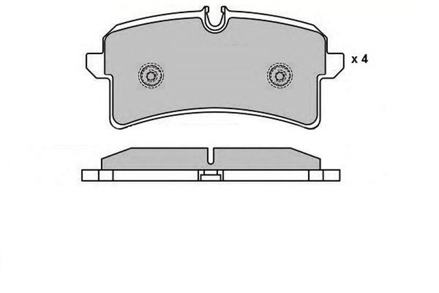 FREN BALATASI ARKA A4 - A5 - A6 - A7 - A8 - Q5 08 - 