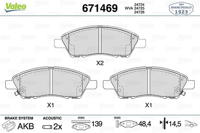 ON DISK FREN BALATASI NISSAN MICRA 1.2 05/10 NISSAN TIIDA 1.5D/1.6/1.8 09/07