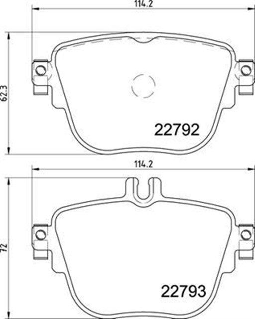 FREN BALATASI ARKA MERCEDES C257 W213 S213 C238 A238