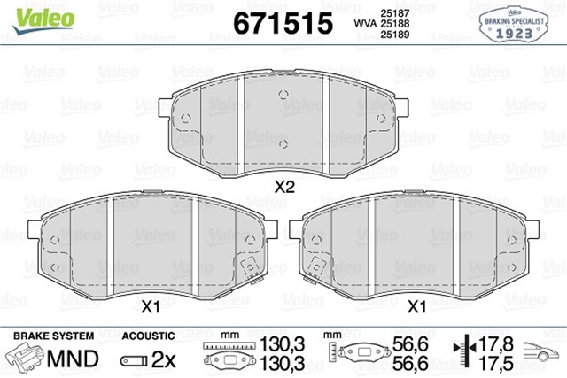 ON BALATA HYUNDAI IX20