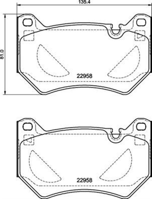 DISK FREN BALATASI ON AUDI Q5 2.0D/2.0 06/16