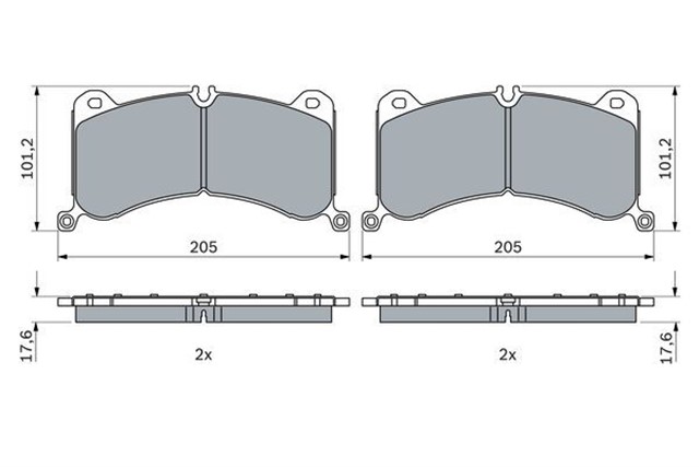 DISK FREN BALATASI ON AUDI E - TRON QUATTRO 0.0 09/18