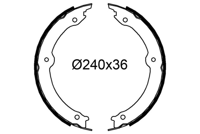 PABUCLU FREN BALATASI TOYOTA LAND CRUISER VII