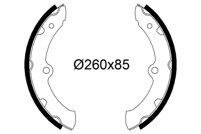 PABUCLU FREN BALATASI NISSAN CABSTAR TOYOTA DYNA