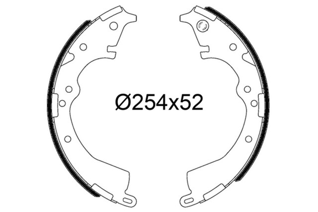 PABUCLU FREN BALATASI TOYOTA HILUX VII