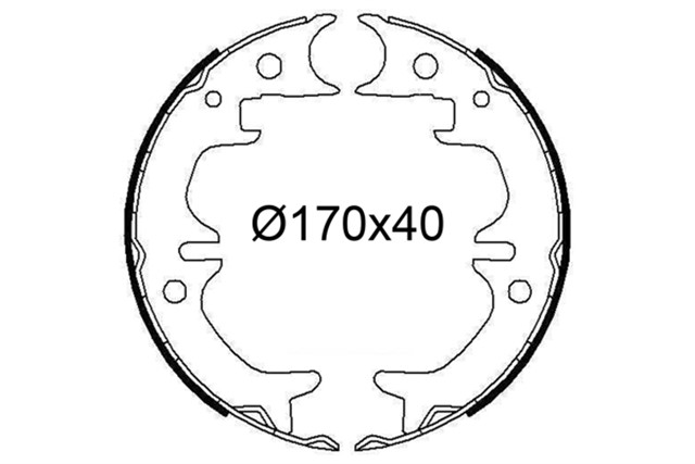 PABUCLU FREN BALATASI LEXUS ES TOYOTA CELICA