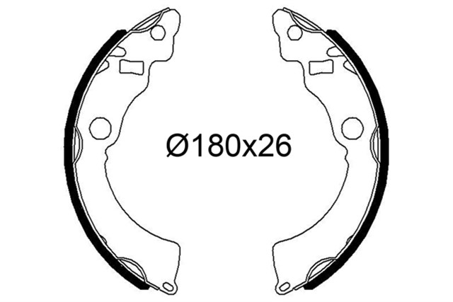 PABUCLU FREN BALATASI SUZUKI SWIFT II