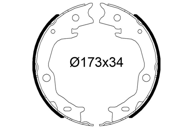 PABUCLU FREN BALATASI LEXUS ES III IV TOYOTA CAMRY