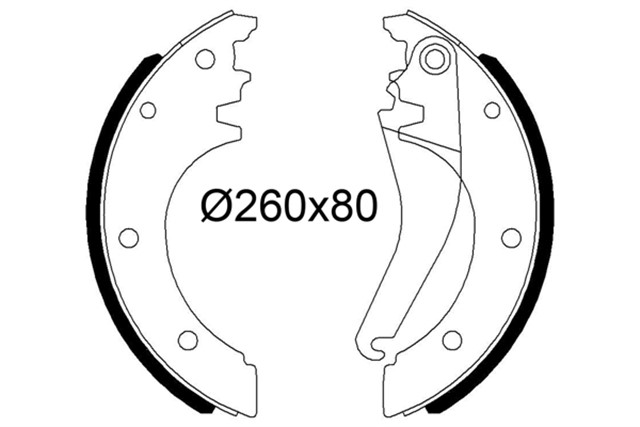 PABUCLU FREN BALATASI MERCEDES G - CLASS IVECO DAILY