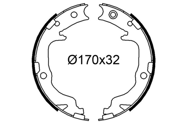 PABUCLU FREN BALATASI CIT C4 II PEU 40007 4008