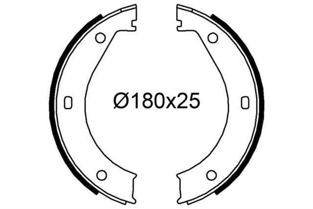 PABUCLU FREN BALATASI BMW 3 5 7 8 SERIES