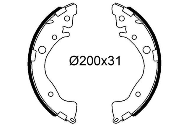 PABUCLU FREN BALATASI HONDA CIVIC VIII JAZZ IV V