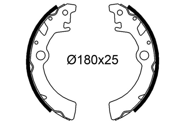 PABUCLU FREN BALATASI SUZUKI WAGON R I R I II