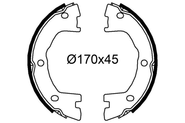 PABUCLU FREN BALATASI IVECO DAILY RENAULT MASCOTT