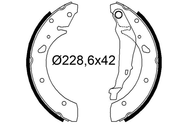 PABUCLU FREN BALATASI HONDA ACCORD VI