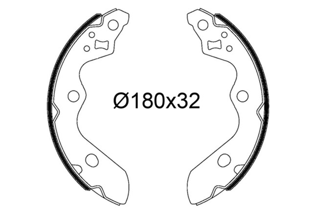 PABUCLU FREN BALATASI SUZUKI IGNIS III SWIFT V