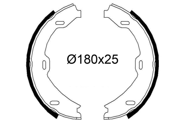 FREN BALATASI ARKA PARK FRENI MERCEDES S - CLASS W220 C215 99 06
