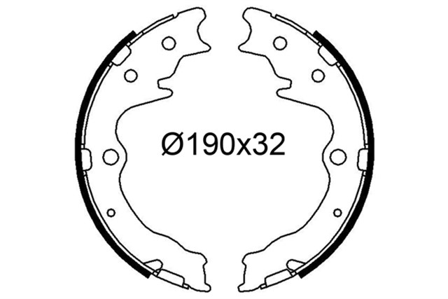 PABUCLU FREN BALATASI MAZDA MPV I II