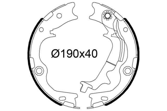 PABUCLU FREN BALATASI HYUNDAI IX35 KIA SPORTAGE