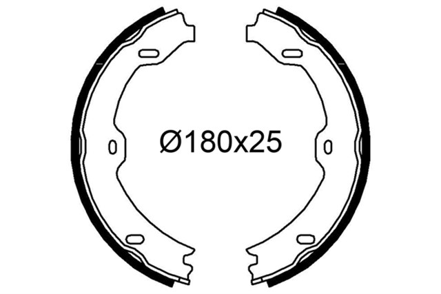 PABUCLU FREN BALATASI MB E - CLASS CLS SL