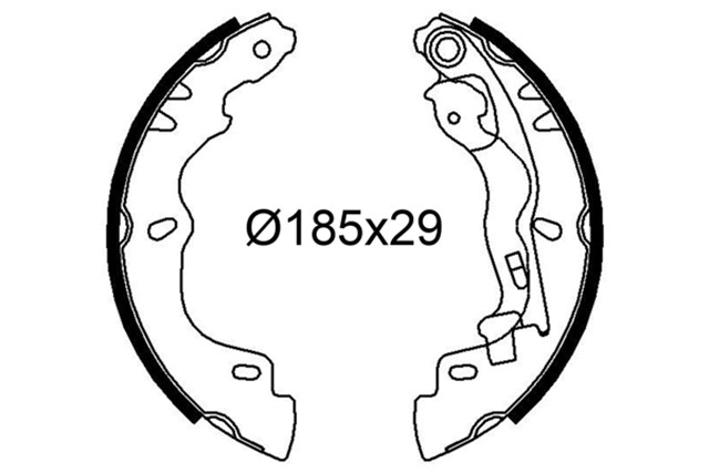 PABUCLU FREN BALATASI FIAT ALBEA PALIO I SIENA