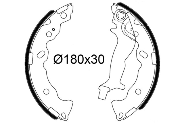 PABUCLU FREN BALATASI HYUNDAI I10 I II KIA PICANTO