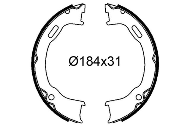 PABUCLU FREN BALATASI JEEP CHEROKEE III WRANGLER