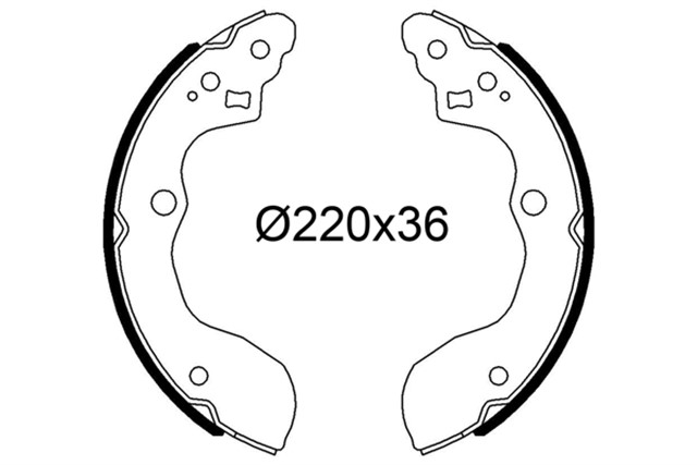 PABUCLU FREN BALATASI SUZUKI SWIFT V SX4