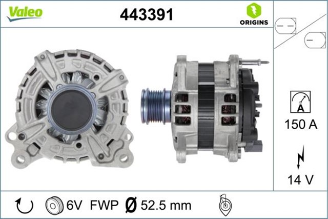 ALTERNATOR VW GROUP