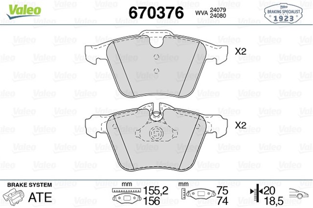 ON BALATA JAGUAR STYPE 01 - 08 - XF 08 XF SPORTBRAKE 12 XJ 09 XK 06