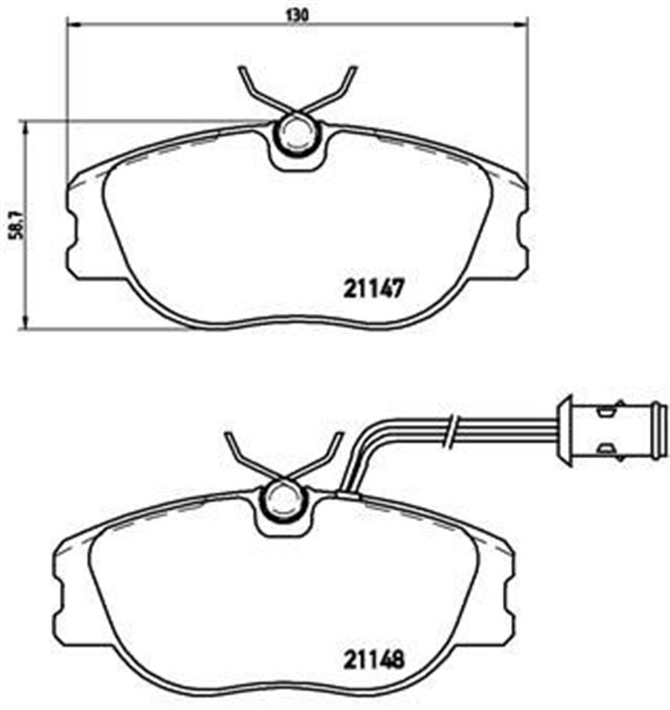 ON DISK FREN BALATASI ALFA ROMEO 155 2.0/2.5/2.5D 01/92 - 12/97