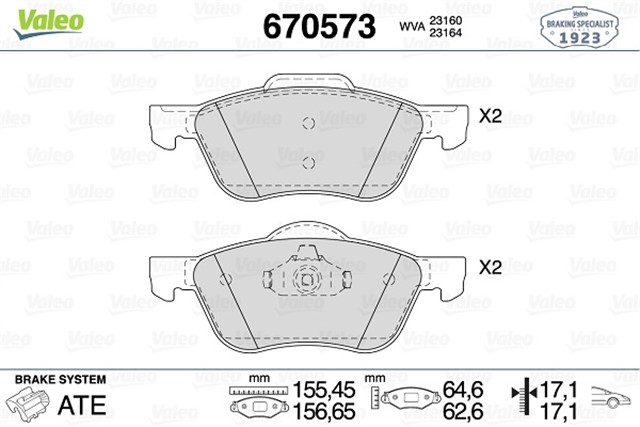 ON DISK FREN BALATASI NISSAN PRIMERA 2.0 06/96 - 07/02 NISSAN PRIMERA ESTATE/WAGON 2.0 04/98 - 12/01