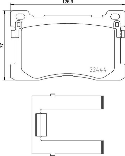 ON DISK FREN BALATASI KIA QUORIS 5.0 05/15