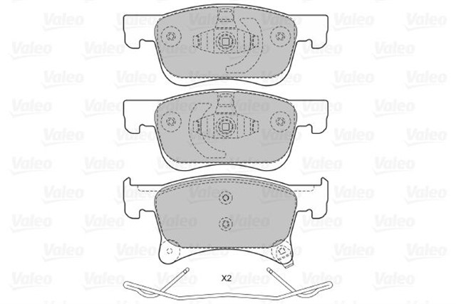 DISK FREN BALATASI ON OPEL ADAM 1.0 07/14 OPEL CORSA 1.0/1.2/1.4/1.3D 09/14