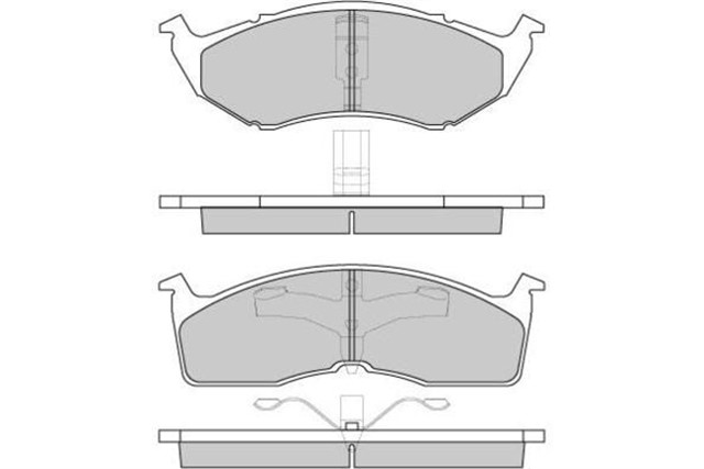 ON DISK FREN BALATASI CHRYSLER 300M 2.7/3.5 06/98 - 12/04 CHRYSLER CONCORDE 2.7/3.5 10/97 - 07/04
