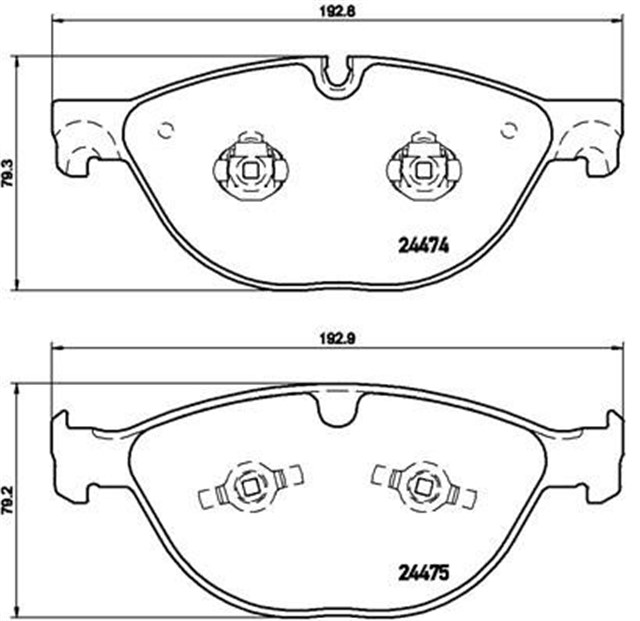 DISK FREN BALATASI ON XF 2009 XF SPORTBRAKE 2014 XJ 2009 XK 2009