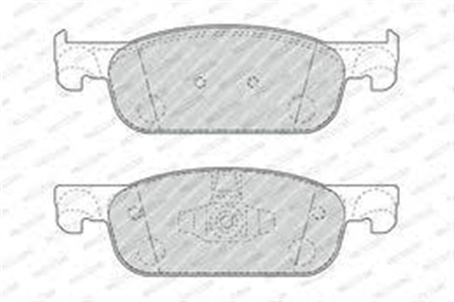 DISK FREN BALATASI ON DACIA LOGAN 0.9/1.2/1.6 11/12 SANDERO 0.9/1.2/1.5D/1.6 10/12
