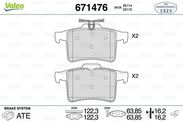 ARKA BALATA JAGUAR XF XJ 09 XK 11 - 14