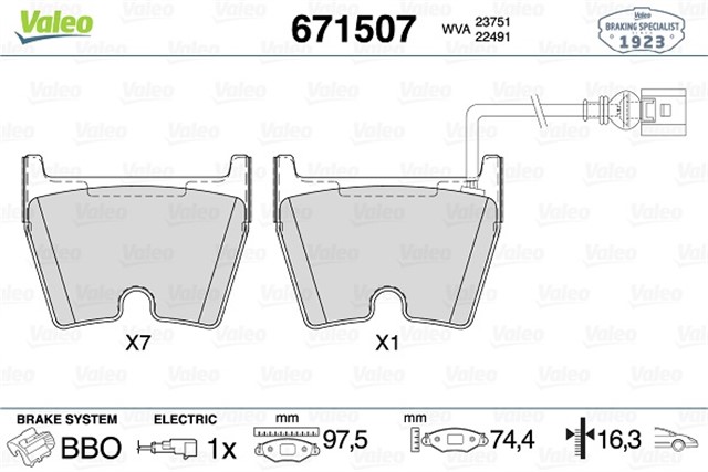 ON DISK FREN BALATASI AUDI RS3 QUATTRO 2.5 04/17 AUDI RS3 SPORTBACK QUATTRO 2.5 02/15