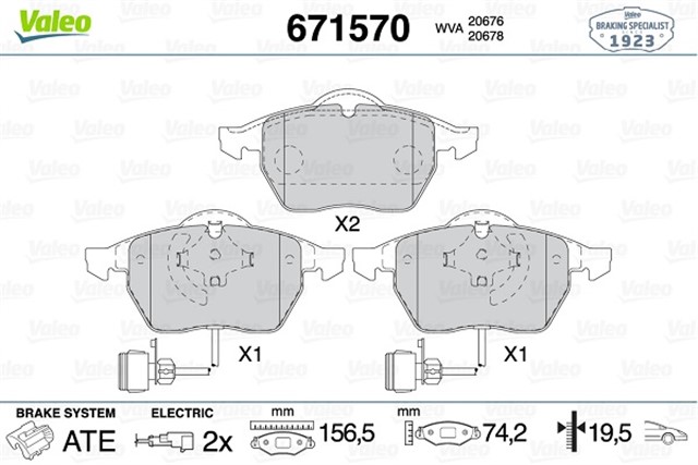 ON BALATA FISLI PASSAT A6 100 AVANT 1.8 - 2.0 - 2.5 - 2.6 TDI 16V