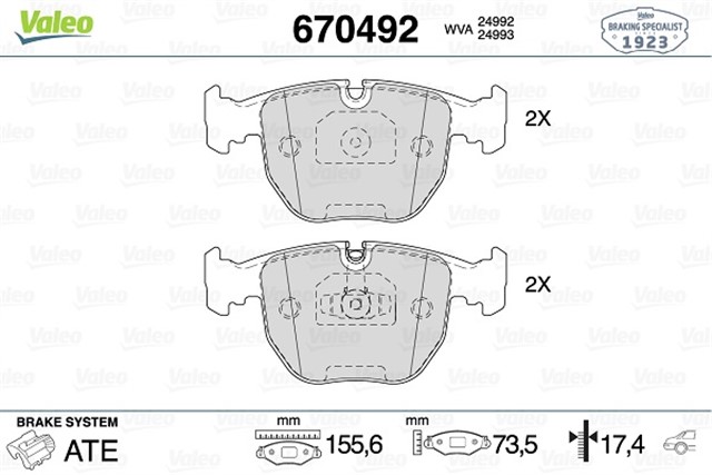 ARKA DISK FREN BALATASI BMW 760I 6.0 07/12