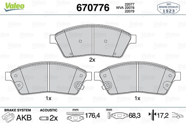ON DISK FREN BALATASI CADILLAC SRX 2010 - 