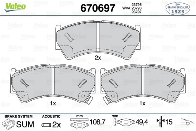 ON DISK FREN BALATASI SUZUKI BALENO 1.3/1.6/1.8/1.9D 03/95 - 05/02