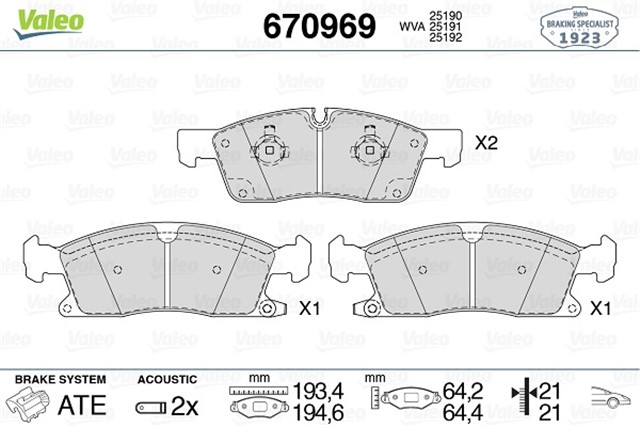 ON DISK FREN BALATASI JEEP GRAND CHEROKEE 3.6/5.7/6.4/3.0D 11/10