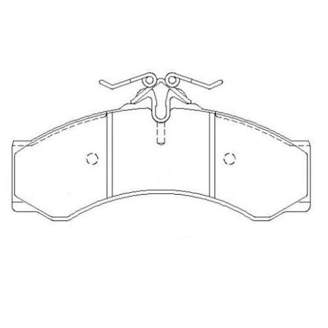 FREN BALATASI ON ARKA MERCEDES SPRINTER B901 B904 . VW LT 28 - 35 - 46