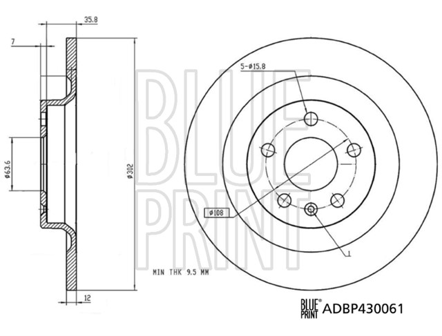 ARKA FREN AYNASI VOLVO S60 III - 19 V60 18 V90 16 XC60 17 S90 16 302X5DL 16 INC