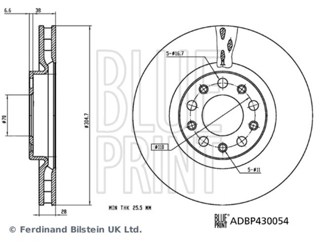 ON FREN DISKI ALFA ROMEO GIULIA 15 22 2.0 2.2D